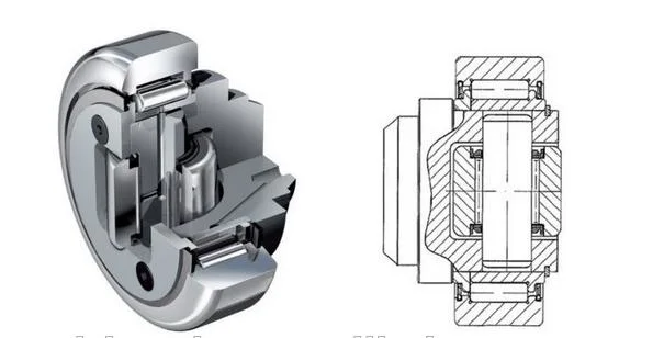 Winkel Forklift Combined Roller Bearings 4.060 Mast Bearing